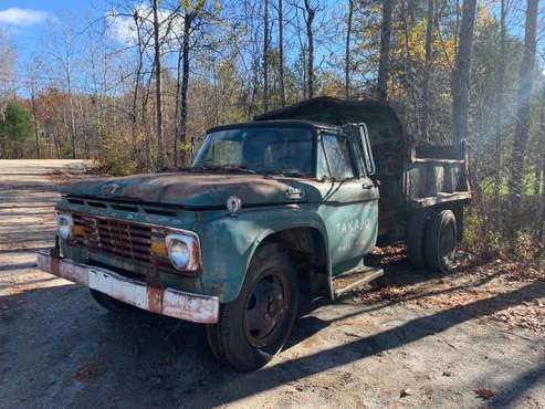 1964 ford f500 dump truck - cars & trucks - by owner - vehicle... for sale in Minot, ME