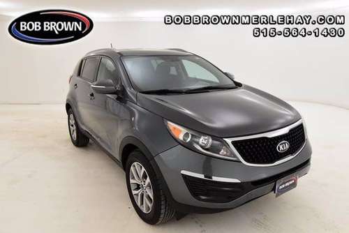 2015 Kia Sportage Lx - - by dealer - vehicle for sale in Des Moines, IA