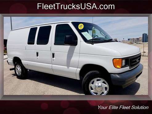 06 FORD E350 CARGO VAN "67k MILE" 6.0L TURBO DIESEL- LOTS OF INVENTORY for sale in inland empire, CA
