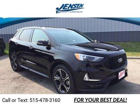 2019 Ford Edge ST suv Black - - by dealer - vehicle for sale in Marshalltown , IA