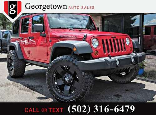 2011 Jeep Wrangler Unlimited Rubicon for sale in Georgetown, KY