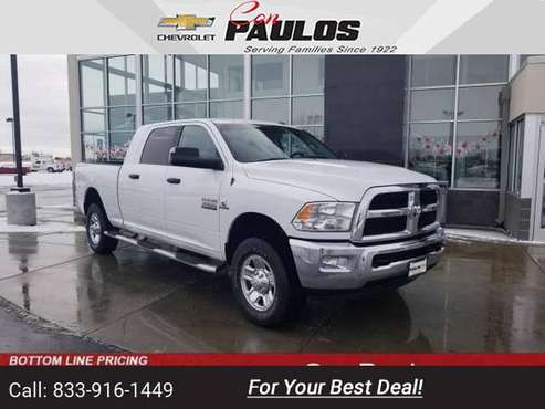 2013 Ram 3500 SLT pickup White for sale in Jerome, ID