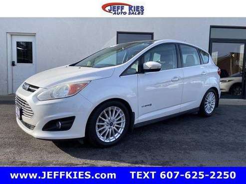 2014 Ford CMax Hybrid SEL sedan White - - by dealer for sale in Apalachin, NY
