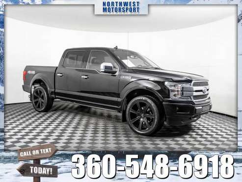 2018 *Ford F-150* Platinum 4x4 - cars & trucks - by dealer - vehicle... for sale in Marysville, WA
