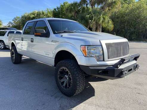 2012 Ford F-150 4X4 Leather Tow Package LIFTED Bed Liner CLEAN TITLE for sale in Okeechobee, FL