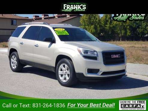 2014 *GMC* *Acadia* SLE hatchback Champagne Silver Metallic for sale in Salinas, CA