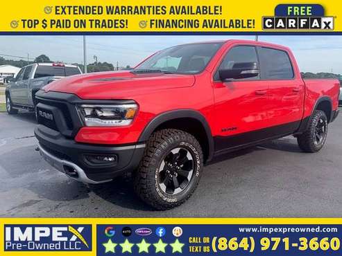 2020 Ram 1500 RebelCrew Cab FOR ONLY - - by dealer for sale in Boiling Springs, NC