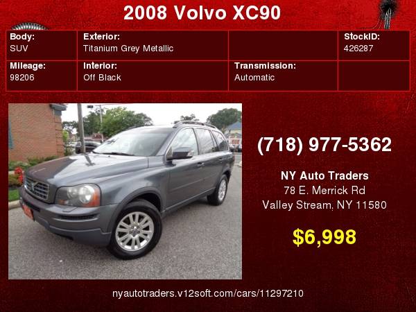2008 Volvo XC90 AWD 4dr I6 wSnrf3rd Row for sale in Valley Stream, NY – photo 23