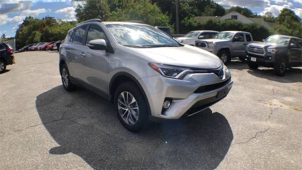 2017 Toyota RAV4 Hybrid XLE suv Silver for sale in Dudley, RI – photo 2