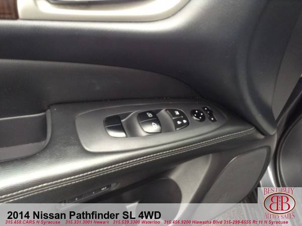 2014 NISSAN PATHFINDER SL 4WD EVERYONE APPROVED FALL SALE! - cars & for sale in NEWARK, NY – photo 8