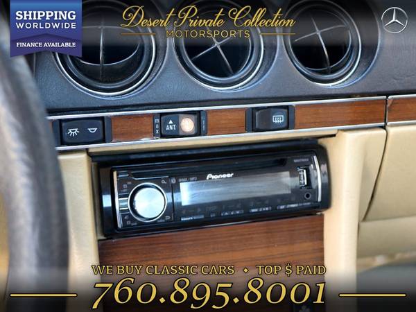 1983 Mercedes-Benz SL 380 + hard top Convertible Convertible -... for sale in Palm Desert , CA – photo 12