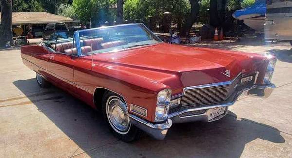 1968 Cadillac Coup DeVille Convertible for sale in Sacramento , CA
