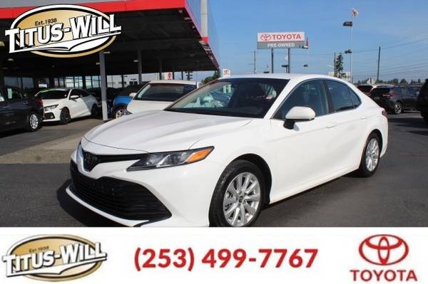 2018 Toyota Camry LE Certified for sale in Tacoma, WA