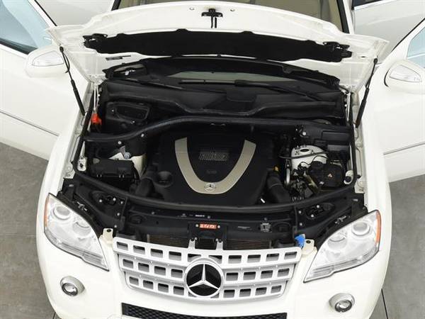 2010 Mercedes-Benz M-Class ML 550 Sport Utility 4D suv WHITE - FINANCE for sale in Atlanta, CA – photo 4