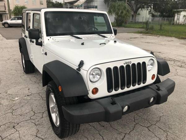 2013 Jeep Wrangler Unlimited Sport 4x4 4dr SUV 100% CREDIT APPROVAL!... for sale in TAMPA, FL – photo 2