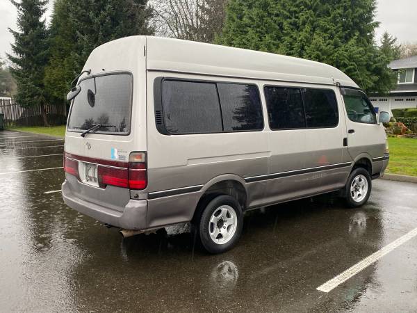 Toyota Hiace camper van, 1996, turbo diesel, 4wd, automatic - cars & for sale in Bellevue, WA – photo 4