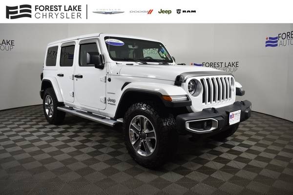 2021 Jeep Wrangler 4x4 4WD Unlimited Sahara SUV - - by for sale in Forest Lake, MN