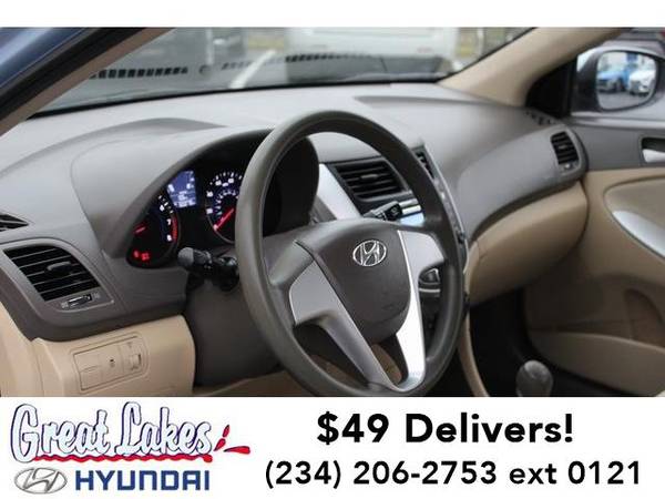 2012 Hyundai Accent sedan GLS - - by dealer - vehicle for sale in Streetsboro, OH – photo 11