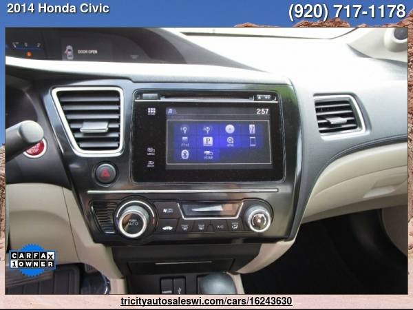 2014 HONDA CIVIC EX 4DR SEDAN Family owned since 1971 - cars & for sale in MENASHA, WI – photo 13