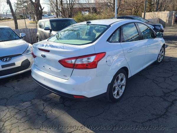2012 Ford Focus 4dr Sedan SEL White - - by for sale in Woodbridge, District Of Columbia – photo 4