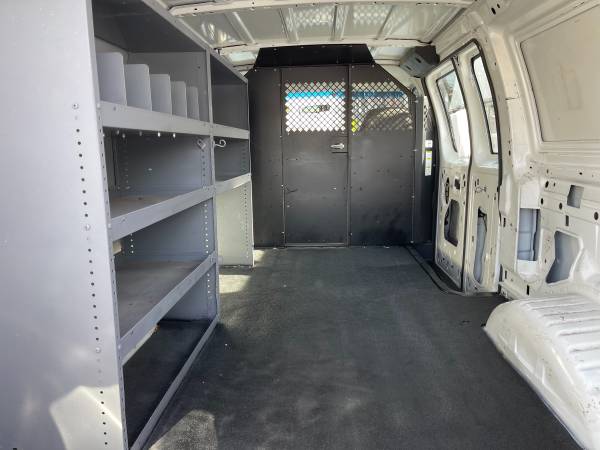 2008 Ford E150 Cargo Van V8 Ladder racks clean - - by for sale in Cleveland, OH – photo 9