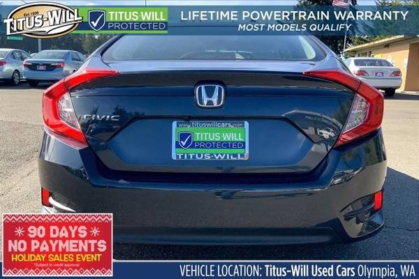 2017 Honda Civic Sedan LX Sedan - cars & trucks - by dealer -... for sale in Olympia, WA – photo 3