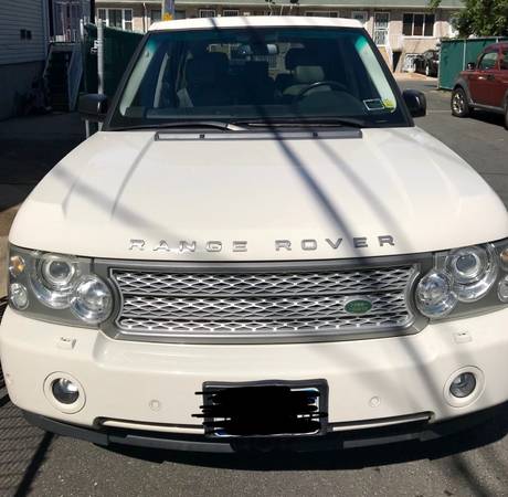 2008 WHITE RANGE ROVER HSE for sale in STATEN ISLAND, NY
