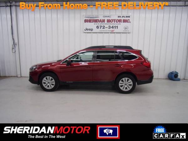 2019 Subaru Outback Premium Red - AK301532 **WE DELIVER TO MT & NO -... for sale in Sheridan, MT