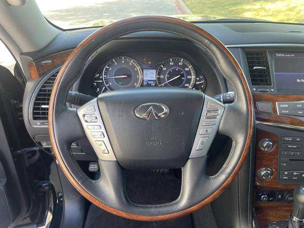 2015 Infiniti QX80 3rd row 92k miles WILLING TO DO PAYMENTS for sale in GRAPEVINE, TX – photo 9