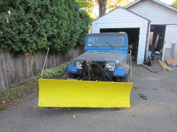 Jeep Wrangler with plow for sale in Natick, MA – photo 2