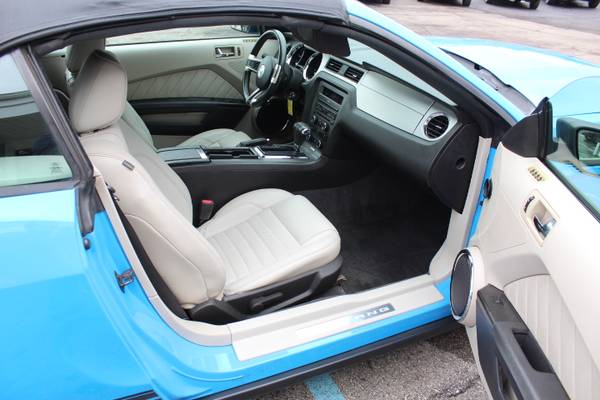 2010 Ford Mustang Convertible - Grabber Blue - - by for sale in Mount Clemens, MI – photo 7