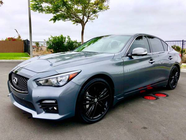 2014 INFINITI Q50 S HYBRID FULLY LOADED, 360* CAMERAS, CLIMATE SEATS for sale in San Diego, CA