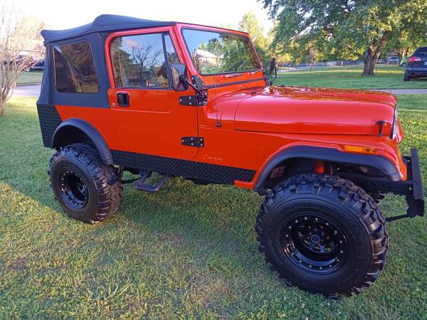 1983 Jeep CJ-7 4x4 33in Super Swamper Tires - - by for sale in Other, FL – photo 2