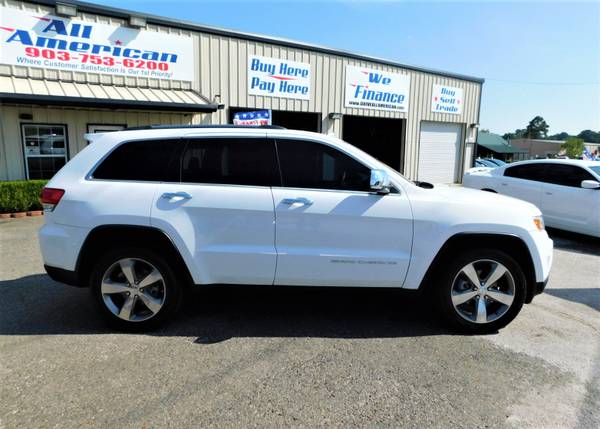 2014 JEEP GRAND CHEROKEE LIMITED SHARP SUV ! WE FINANCE NO CREDIT CK for sale in Longview, TX