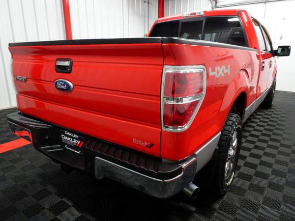 2012 Ford F150 4WD SuperCrew 145 XLT pickup Red for sale in Branson West, AR – photo 24