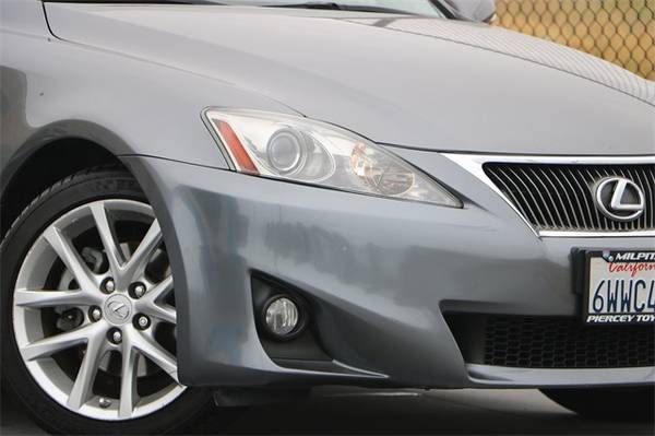 2012 Lexus IS 250 sedan Gray for sale in Milpitas, CA – photo 3