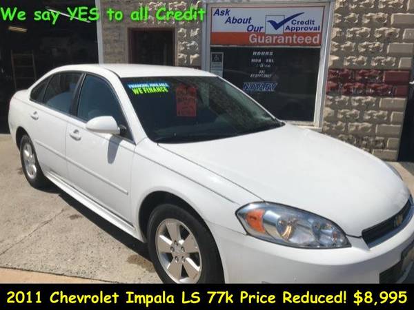 2011 Chevrolet Impala 77k Miles We Finance Bad Credit! Price Reduced! for sale in Jonestown, PA