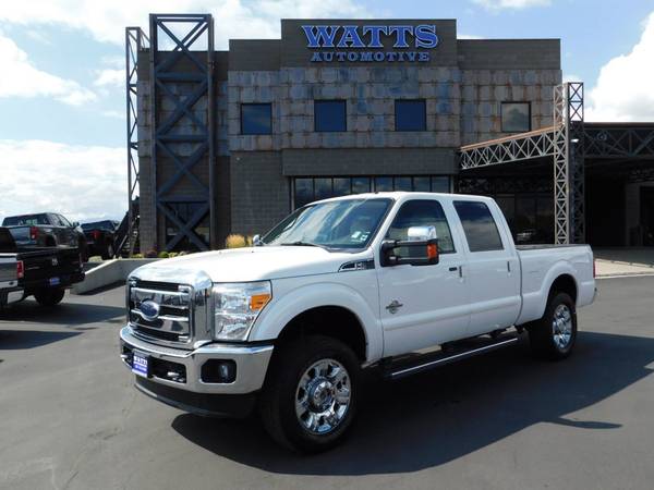 2012 *Ford* *SUPER DUTY F-250* *LARIAT* White for sale in American Fork, UT – photo 3