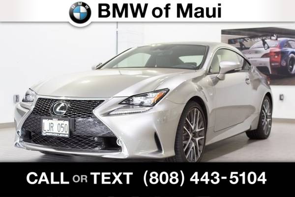 ___RC___2018_Lexus_RC_300 _ LIKE NEW _ ONLY 1k MILES!! _ 2-DR _ COUPE for sale in Kahului, HI
