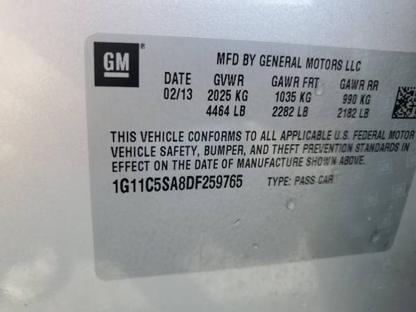 2013 Chevrolet Malibu LT - - by dealer - vehicle for sale in LIVINGSTON, MT – photo 21