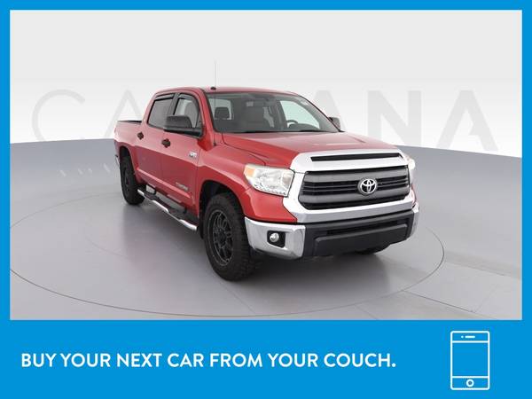 2014 Toyota Tundra CrewMax SR5 Pickup 4D 5 1/2 ft pickup Red for sale in Greensboro, NC – photo 12