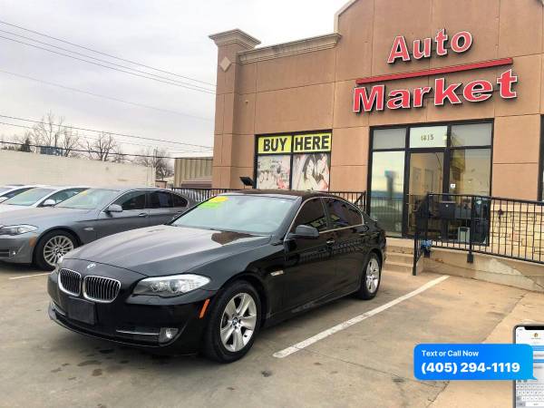 2013 BMW 5 Series 528i 4dr Sedan 0 Down WAC/Your Trade - cars & for sale in Oklahoma City, OK