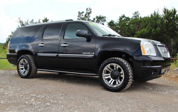 2008 GMC YUKON XL DENALI*6.2L V8*20" XD's*BLACK LEATHER*MUST SEE!!! for sale in Liberty Hill, TX – photo 14