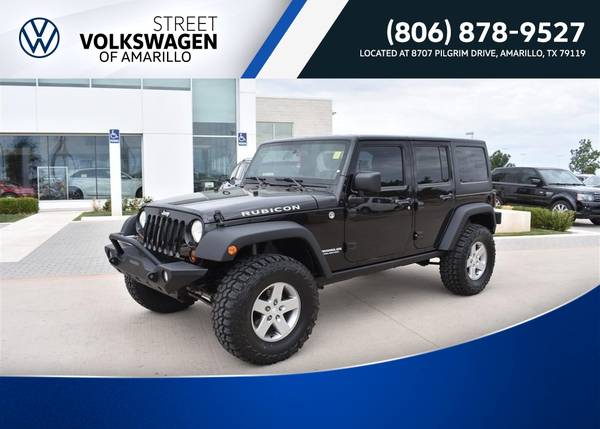 2012 Jeep Wrangler Unlimited 4WD 4DR RUBICON Monthly payment of for sale in Amarillo, TX