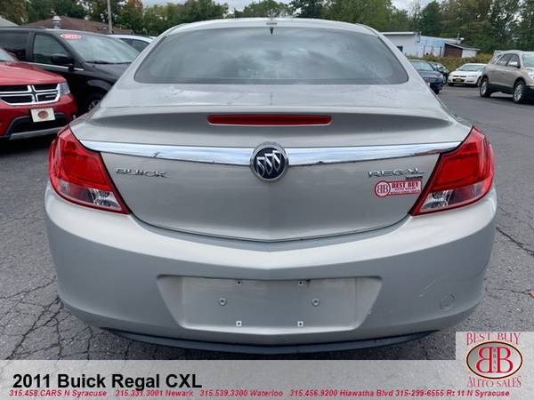 2011 BUICK REGAL CXL! QUICK CREDIT APPROVAL! GUARANTEED FINANCING!!! for sale in N SYRACUSE, NY – photo 4