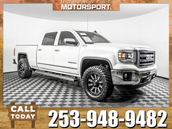*LEATHER* Lifted 2015 *GMC Sierra* 1500 SLT 4x4 for sale in PUYALLUP, WA