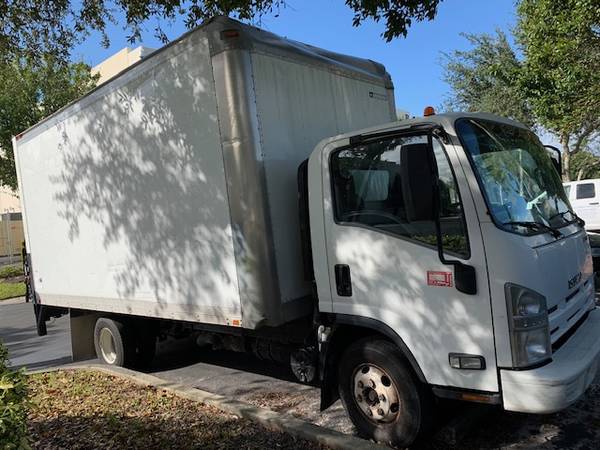 2010 Isuzu NPR box truck - cars & trucks - by owner - vehicle... for sale in Lake Worth, FL – photo 2