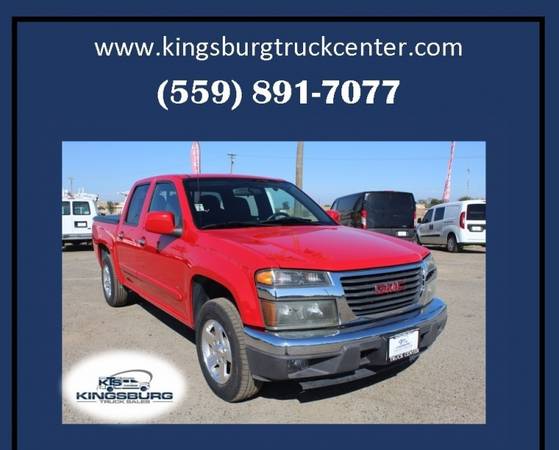 2009 GMC Canyon SLE 1 4x2 Crew Cab 4dr Pickup Truck for sale in Kingsburg, CA