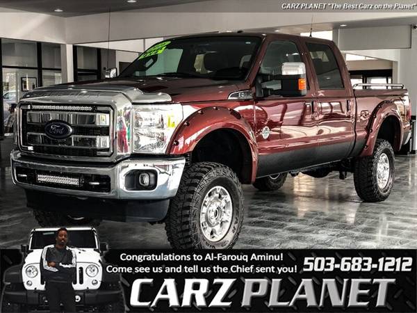 2016 Ford F-350 4x4 F350 Super Duty LARIAT LIFTED DIESEL TRUCK for sale in Gladstone, OR – photo 4