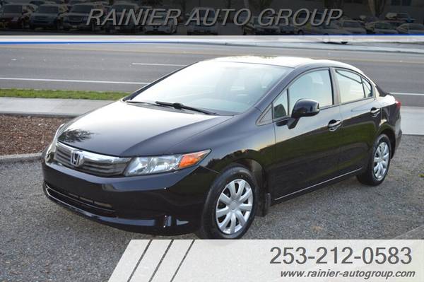2012 Honda Civic, New Tires, Very Clean, Must See!!! for sale in Tacoma, WA